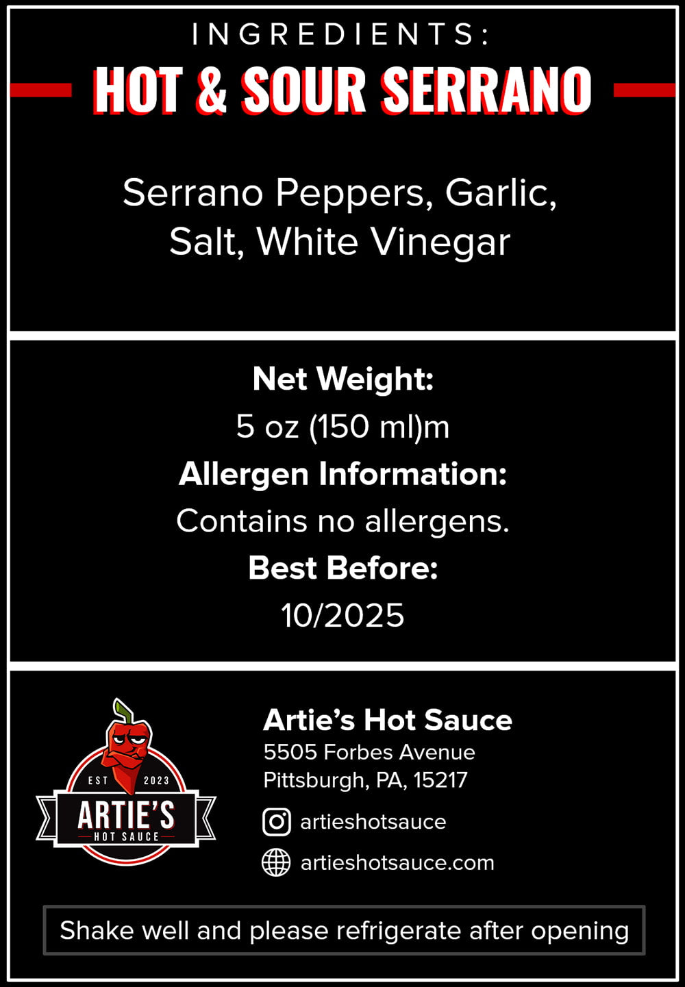 Hot And Sour Serrano