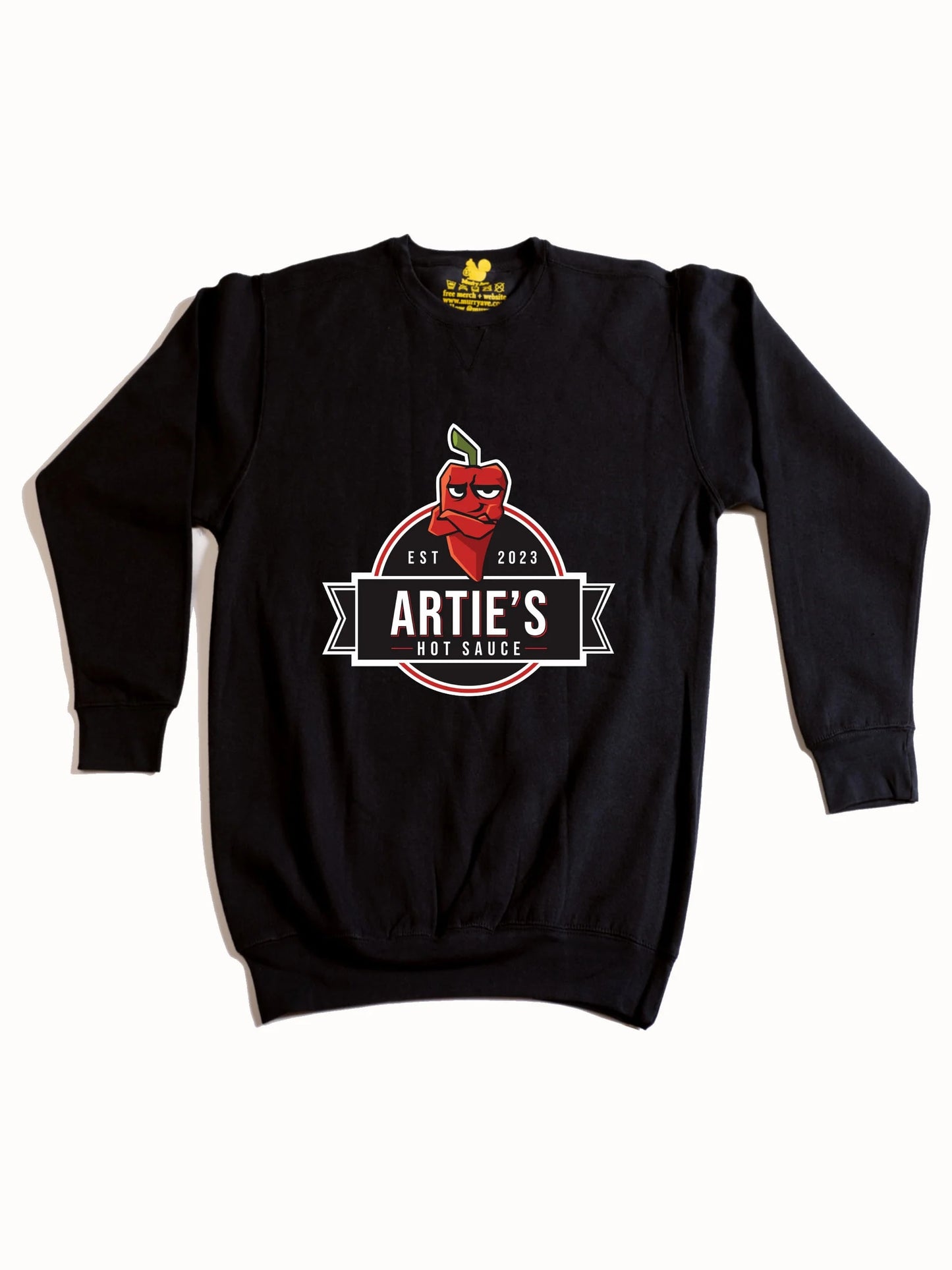 Arties Hot Sauce Crewneck Sweatshirt