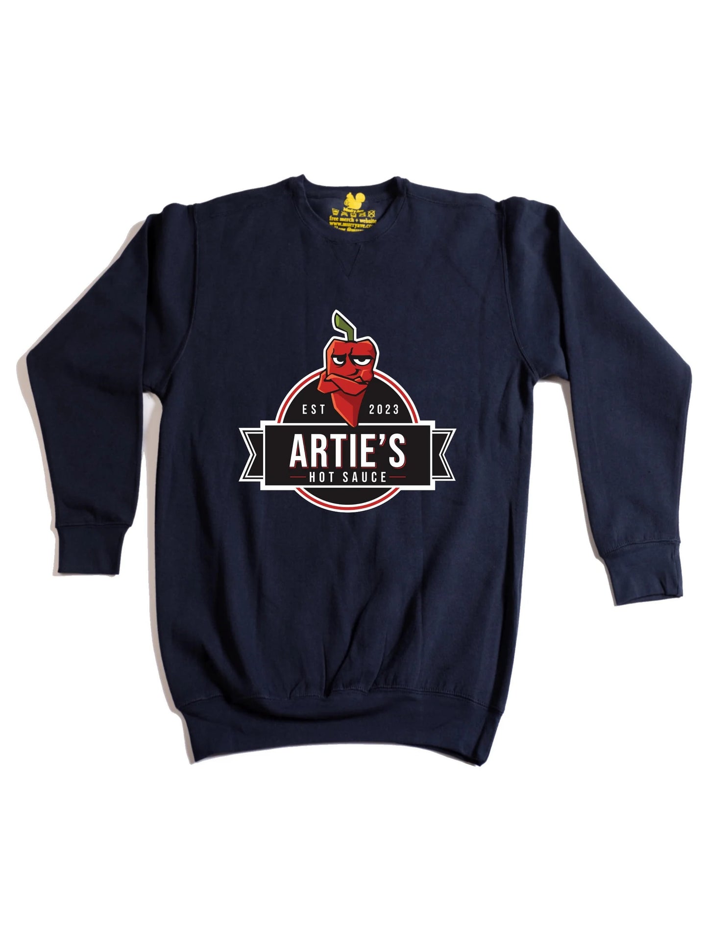 Arties Hot Sauce Crewneck Sweatshirt