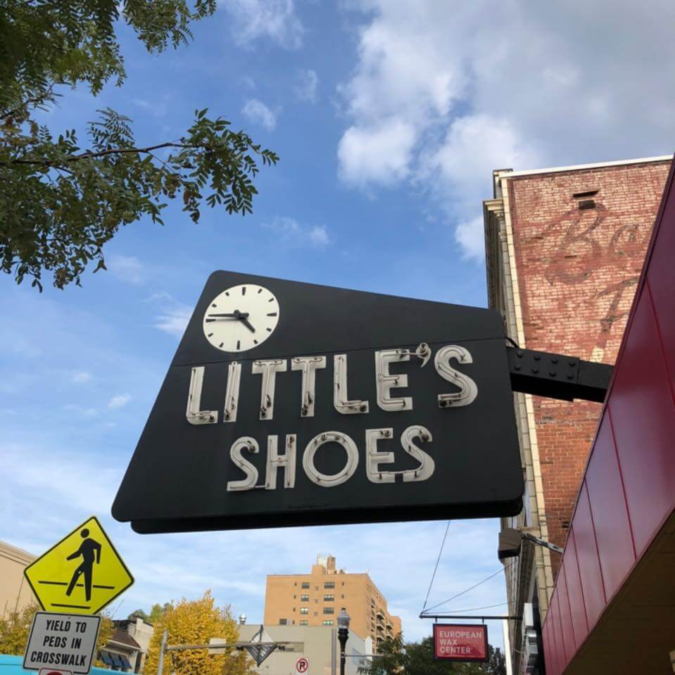Little's Shoes Squirrel Hill Pop up for Charity
