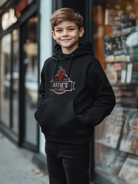 Arties Hot Sauce Youth Hoodie